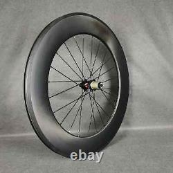 700C Road Bike Carbon Wheels 60/88mm Depth 25 Mm Width Clinicer/Tubeless/Tubular