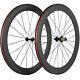 700c Road Bike Carbon Wheels 60mm 25mm Width Clincher Carbon Bicycle Wheelset