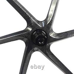 700C Road Bike Carbon Wheels 6 Spoke 28MM Wide 35MM Height Gravel Bike Wheelset