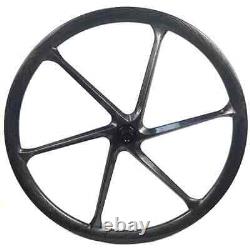700C Road Bike Carbon Wheels 6 Spoke 28MM Wide 35MM Height Gravel Bike Wheelset
