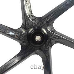 700C Road Bike Carbon Wheels 6 Spoke 28MM Wide 35MM Height Gravel Bike Wheelset