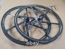 700C Road Bike Carbon Wheels 6 Spoke 28MM Wide 35MM Height Gravel Bike Wheelset