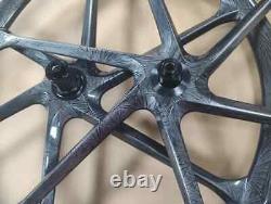 700C Road Bike Carbon Wheels 6 Spoke 28MM Wide 35MM Height Gravel Bike Wheelset