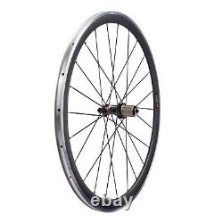 700C Road Bike Carbon Wheels Alum Alloy Brake Straight Pull AS511SB Sapim Spokes