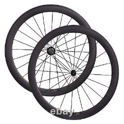 700C Road Bike Carbon Wheels Basalt Braking Edge 50mm 25mm Rim V Brake Wheelset
