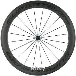 700C Road Bike Carbon Wheels Front 60mm Rear 88mm Carbon Wheels Ceramic Bearing