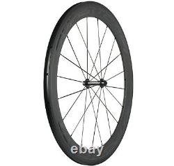 700C Road Bike Carbon Wheels Front 60mm Rear 88mm Carbon Wheels Ceramic Bearing