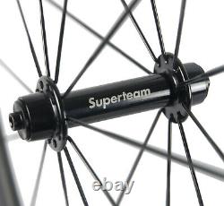 700C Road Bike Carbon Wheels Front 60mm Rear 88mm Carbon Wheels Ceramic Bearing