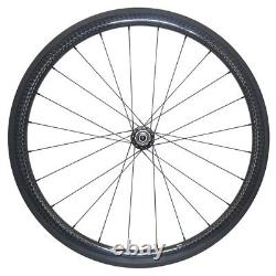 700C Road Bike Carbon Wheelset 30/35/38/40/45/50/55/60mm Depth Bicycle Wheels
