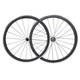 700c Road Bike Carbon Wheelset 38mm 50mm 60mm 80mm Depth 23mm Wide Clincher