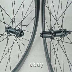 700C Road Bike Carbon Wheelset Straight Pull Spoke Bike Wheels Center Lock Hub