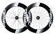 700c Road Bike Matt Ud Carbon Bicycle Wheelset Thru Disc Brake Hubs Rims Wheels