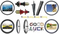 700C Road Bike Rear Carbon Wheel 60mm25mm 24 Holes 36T 10 11S XDR 12S Hub