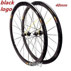 700C Road Bike Wheelset 30/40/50MM Depth V/Disc Brake Straight Pull Hub