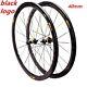 700c Road Bike Wheelset 30/40/50mm Depth V/disc Brake Straight Pull Hub