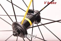 700C Road Bike Wheelset 30/40/50MM Depth V/Disc Brake Straight Pull Hub
