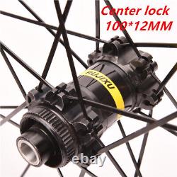 700C Road Bike Wheelsets Thru Axle/QR Six Hole / Center Lock City Bicycle Wheels