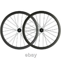 700C Road Disc Brake Wheelset 38/50/60/88mm Carbon Bicycle Wheels QR/THRU AXLE