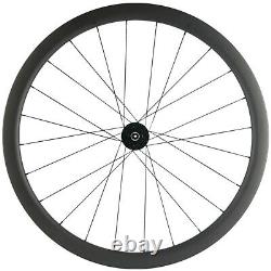 700C Road Disc Brake Wheelset 38/50/60/88mm Carbon Bicycle Wheels QR/THRU AXLE