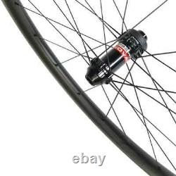 700C Road Gravel Bicycle Disc Carbon Wheels Clincher Tubeless Tapeless 24Hole