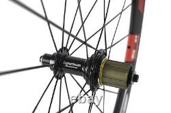 700C Superteam Carbon Wheelset 88mm Road Bike Wheels Factory Bicycle Wheelset