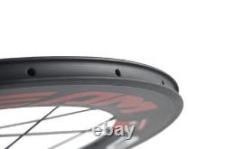 700C Superteam Carbon Wheelset 88mm Road Bike Wheels Factory Bicycle Wheelset