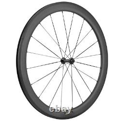 700C Tubeless/Clincher Wheels 700C Bicycle Carbon Wheelset Racing Wheels