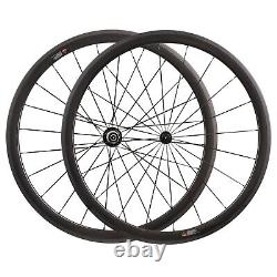 700C carbon road bicycle wheels 38mm deep 23mm width EU stock bike wheelset