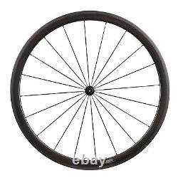 700C carbon road bicycle wheels 38mm deep 23mm width EU stock bike wheelset