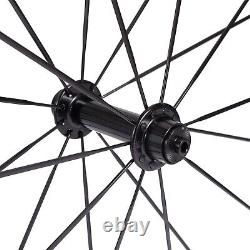 700C carbon road bicycle wheels 38mm deep 23mm width EU stock bike wheelset