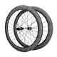 700c 25mm Wide Road Bike Carbon Wheels Clincher Tubeless Wheelset Hg Xdr Hub