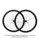 700c 6560 Road Bike Carbon Wheelset 100x12/142x12mm Dt Ratchet Structure Hub