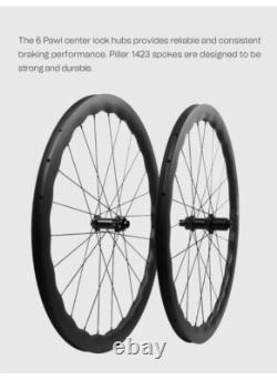 700c 6560 Road Bike Carbon Wheelset 100x12/142x12mm DT Ratchet Structure Hub