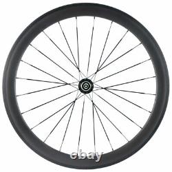 700c Carbon Road Bike Wheels 38x25mm Clincher/Tubular/Tubeless Bicycle Wheelset