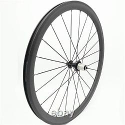 700c Carbon Road Bike Wheels 38x25mm Clincher/Tubular/Tubeless Bicycle Wheelset