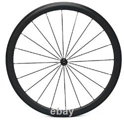 700c Carbon Road Bike Wheels 38x25mm Clincher/Tubular/Tubeless Bicycle Wheelset