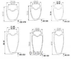 700c Carbon Road Bike Wheels Disc Brake Wheelset Center Lock Ceramic Bearing