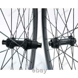 700c Carbon Wheels Disc Brake Center Lock Hub Road Bike Wheelset Matte/Glossy