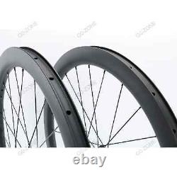 700c Carbon Wheels Disc Brake Center Lock Hub Road Bike Wheelset Matte/Glossy