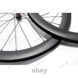 700c Carbon Wheels Disc Brake Gravel Cyclocross Hook/Hookless Bike Wheelset