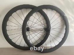 700c Carbon wheel 40/45mm deep 25mm width tubeless Disc carbon rim road bike