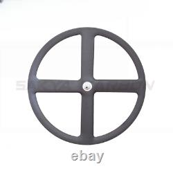700c Full Carbon Wheels 4 Spoke Clincher / Tubular Road or Track bike Wheelset