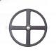 700c Full Carbon Wheels 4 Spoke Clincher / Tubular Road Or Track Bike Wheelset