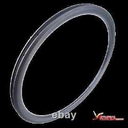 700c Gravel Bike Carbon Wheels 25mm 28mm Width 40mm 50mm 60mm Depth Disc Brake