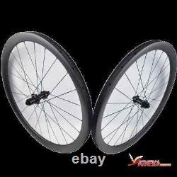 700c Gravel Bike Carbon Wheels 25mm 28mm Width 40mm 50mm 60mm Depth Disc Brake