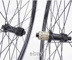 700c Road Bike Carbon Wheels Depth 35-60mm Width 26mm Clincher Tubeless Tubular