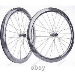 700c Road Bike Carbon Wheels Depth 35-60mm Width 26mm Clincher Tubeless Tubular
