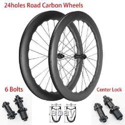 700c Road Bike Carbon Wheels Disc Brake Wheelset Center Lock 6-blot ARC Hub