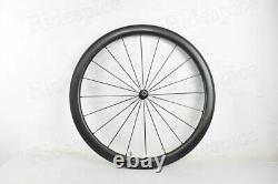 700c Road Bike Dimple Surface Carbon Wheels Clincher Bicycle Golf Surface Wheels