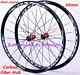 700c Road Bike Wheelset Carbon Fiber Hub V / C Brake Depth 30mm Bicycle Wheels